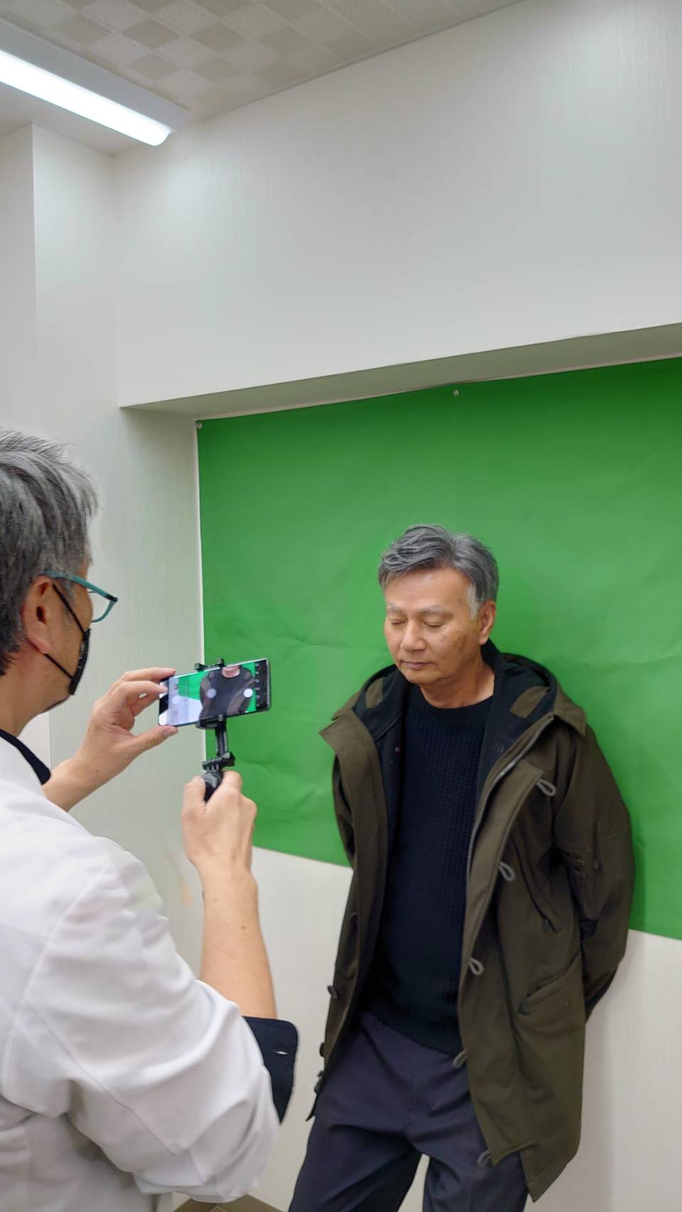 モデルのお客様の撮影しました。