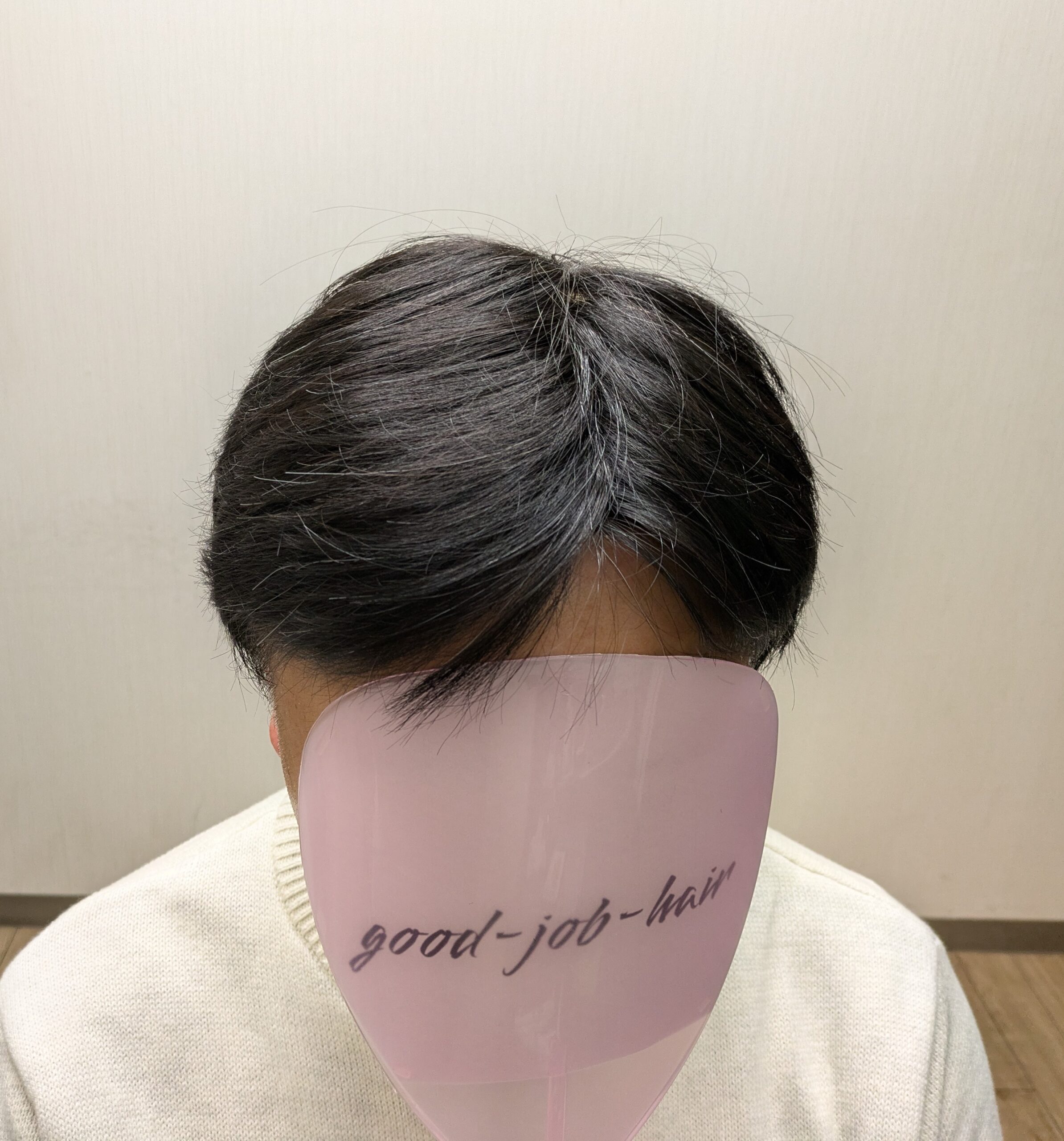 30代編み込みのお客様。