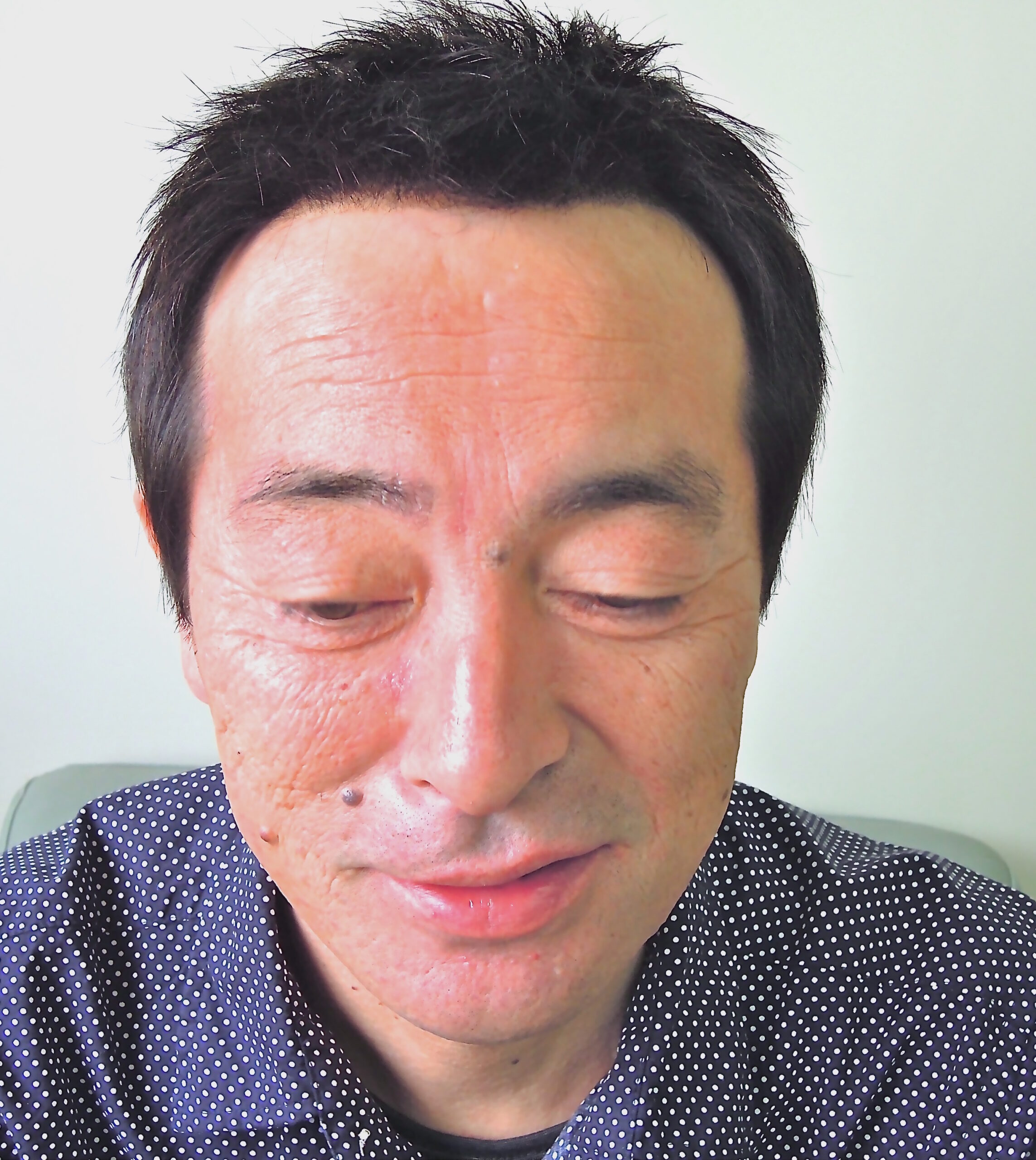 オールバックスタイルの動画です。